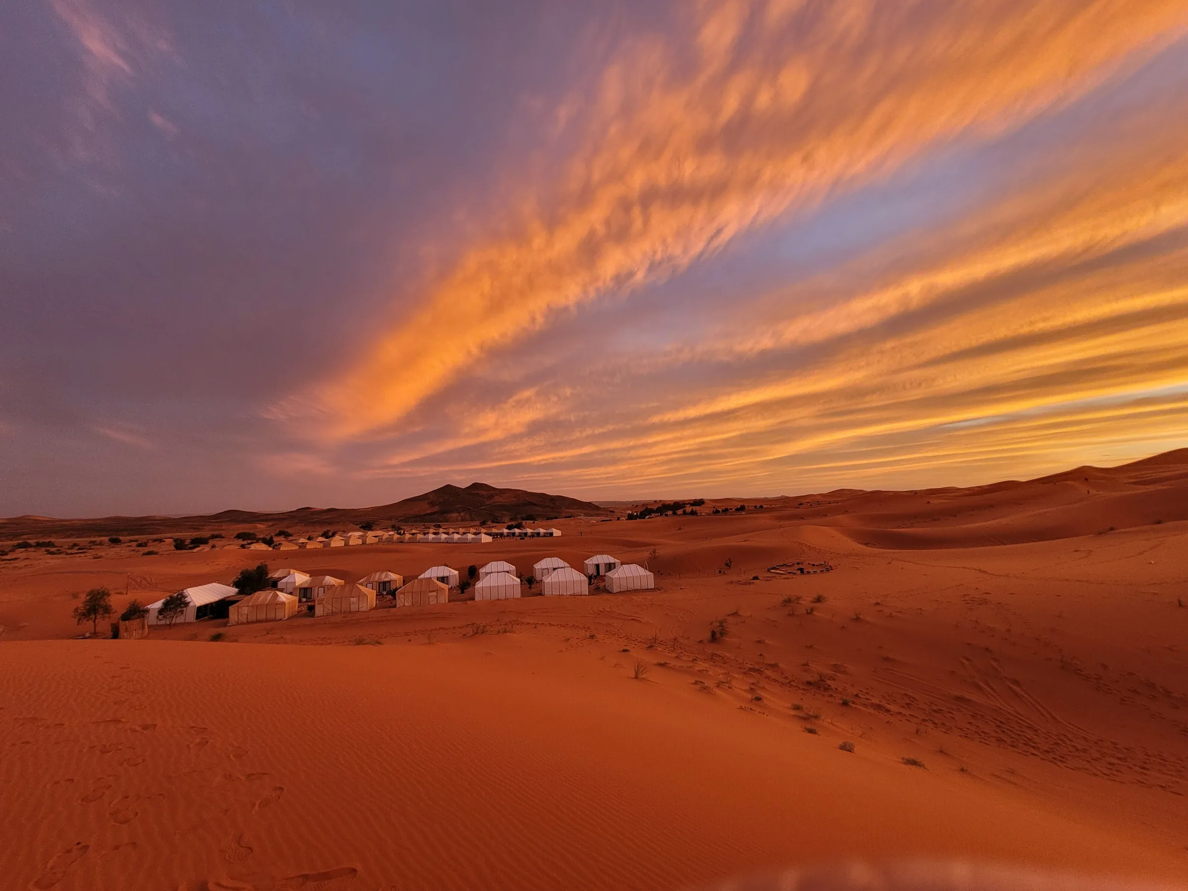 Camp Among the Stars and Sands